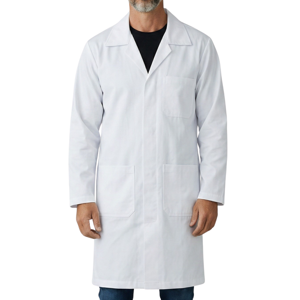 BATA DE LABORATIO MÉDICO MANGA LARGA 135L - TELA DRILL. | T-Shirts