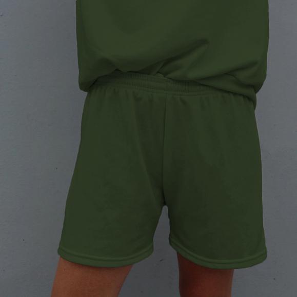 Short tela de sudadera new arrivals