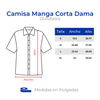 CAMISA DAMA GALAPAGO OUTDOORS TASLAN MANGA CORTA