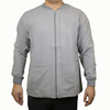 CAMISA SCRUB MANGA LARGA CON ZIPPER