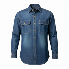 CAMISA DE JEANS PANAMA CLASSIC MANGA LARGA