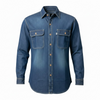 CAMISA DE JEANS PANAMA CLASSIC MANGA LARGA