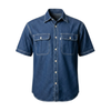 CAMISA DE JEANS PANAMA CLASSIC MANGA CORTA