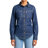 CAMISA DAMA JEANS PANAMA CLASSIC MANGA LARGA