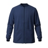 CAMISA SCRUB MANGA LARGA CON ZIPPER