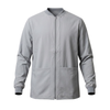 CAMISA SCRUB MANGA LARGA CON ZIPPER