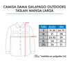 CAMISA DAMA GALAPAGO OUTDOORS TASLAN MANGA LARGA