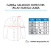 CAMISA GALAPAGO OUTDOORS TASLAN MANGA LARGA