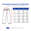 PANTALON DAMA SIN BOLSILLO PANAMA CLASSIC DRILL 110