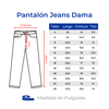 PANTALON DAMA PANAMA CLASSIC JEANS