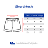 SHORT SIN BOLSILLO MESH