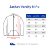 JACKET UNISEX MODELO VARSITY