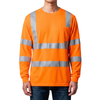 T-SHIRT DE SEGURIDAD DRY FAST MANGA LARGA CON CINTA REFLECTIVA (YG)