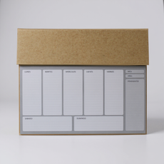 AGENDA PERPETUA PARA ESCROTORIO CON INDICADORES Y CLIPS (LY84589)