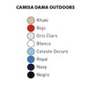 CAMISA DAMA GALAPAGO OUTDOORS TASLAN MANGA CORTA