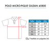 POLOSHIRT MICRO PIQUE GILDAN 45800