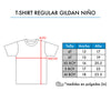 T-SHIRT REGULAR GILDAN NIÑO 5000B Y 5100P