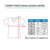 T-SHIRT V-NECK DAMA GILDAN 64V00L