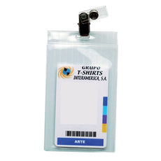 PORTA CARNET VERTICAL CON CLIP (1820-B5)