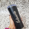 VASOS CON TAPA DOBLE PARED SKINNY 12 OZ - PERSONALIZADO